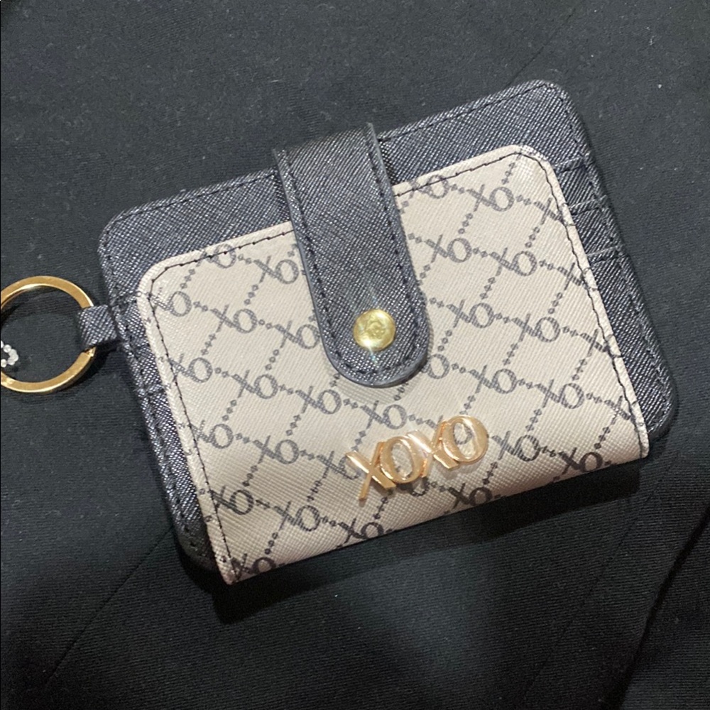 XOXO Monogram Wallet with Keyring